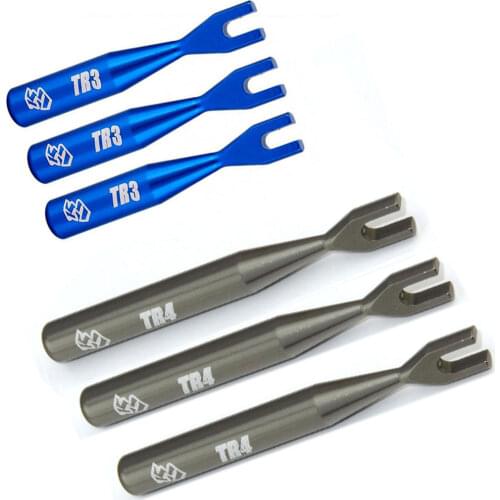 3pcs 3mm 4mm Aluminium Turnbuckle Tuner Wrench 3.1mm 4.1mm Header Gap For Rc Car