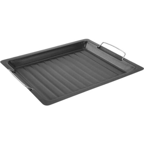 Non-stick Barbecue Frying Pan Bakeware Barbecue Tray Tray Barbecue Accessories Tool 30*25cm Thick Type