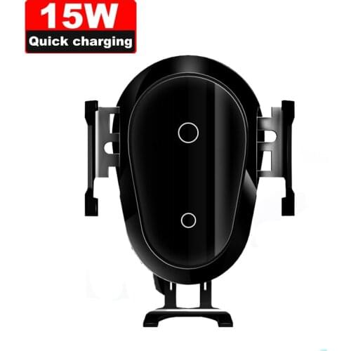Mobile Phone Wireless Charger bracket15W Car Wireless Charger Stand Fast Charging for IPhone Samsung Air Vent Mount Phone Holder