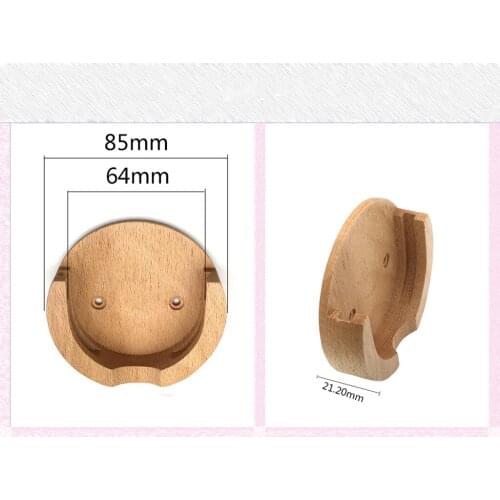 Wood Espresso Coffee Portafilter Wall Rack Coffee Filter Holder Coffee Tool