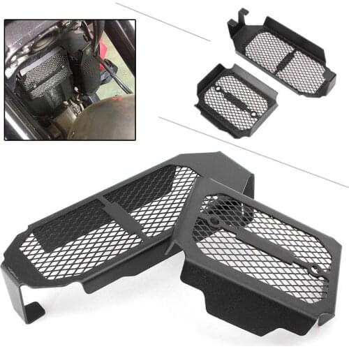 For DUCATI Scrambler 2015 2016 Radiator Grill Cover Protector Guard Grille Bracket Kit Motorcycle Accessory Parts