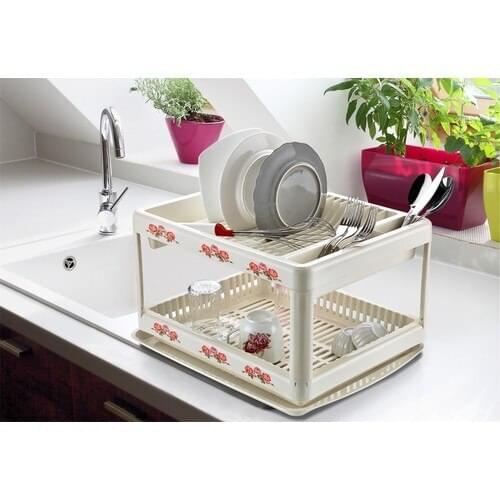 Özmet Double Layer Dish Rack