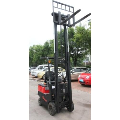SYNBON 1ton Electric Forklift 4 Wheels Stacker Trucks With Battery Change System
