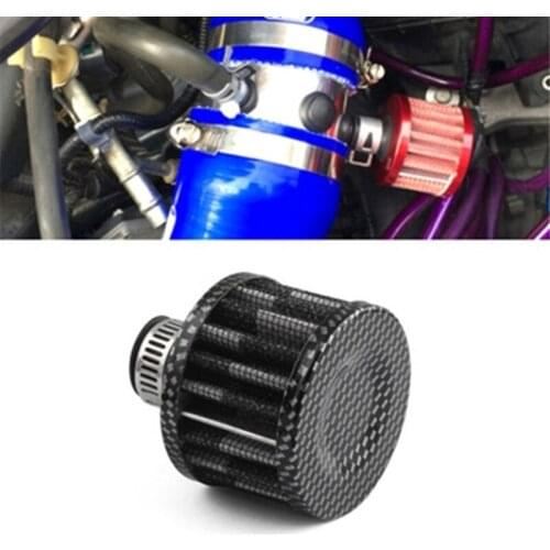 Hot Sale Universal Interface Motorcycle Air Filters 12mm Car Cone Cold Air Intake Filter Turbo Vent Crankcase Breather