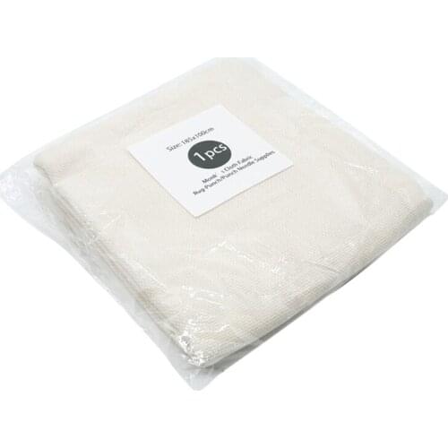 Handmade Cotton Yarn Monks Cloth Punch Needle DIY Embroidery Needlework Fabric