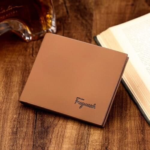 Men Wallet Purse Male Bifold PU Leather Coin Card Case New Arrival Look Hot Retro Leisure Fancy Creative Designer Brand