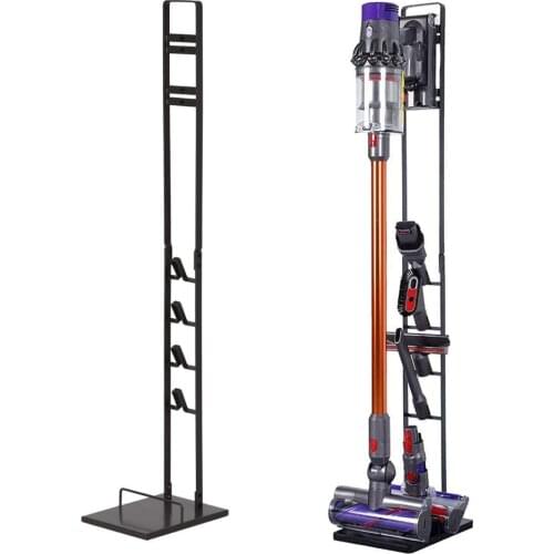 Metal Storage Rack for Dyson Vacuum Cleaner V6 V7 V8 V10 V11 , Floor Stand Portable Vacuum Holder Bracket Handheld Organizer