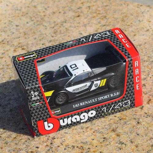 Bburago Diecast 1:43 Scale Sport Alpine A110 Alloy Car Model Metal Vehicle Toy Collectible Gift Souvenir Vehicle Toys Show