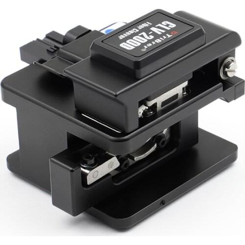 New Starter High-Precision Automatic Tribrer Fiber Cleaver 24 Faces Optic Fiber Fusion Splicer Mini Cable Cutter CLV-200D
