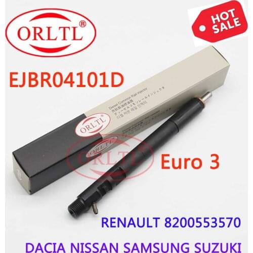 EJBR04101D Common Rail Injector Assy EJBR 04101D 8200553570 For RENAULT Kangoo Mk II NISSAN Micra S/SE 1.5L dCi Hatchback