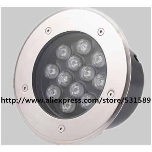 10PCS 12W led lights LED underground lamps outdoor lighting,waterproof IP65 110V 220V Warm/Cool White