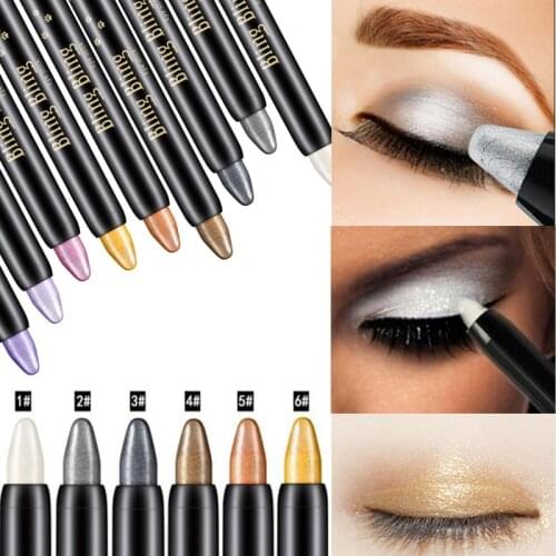 New Fashion Eye Shadow Pen Beauty Highlighter Eyeshadow Pencil 116 mm Sweatproof Eye Pencil Beauty Makeup Cosmetics Tools