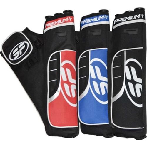 3 Tube Archery Arrow Quiver Adjustable Belt Arrow Bag Arrow Holder For Recurve and Compound bow Hunting and Shooting