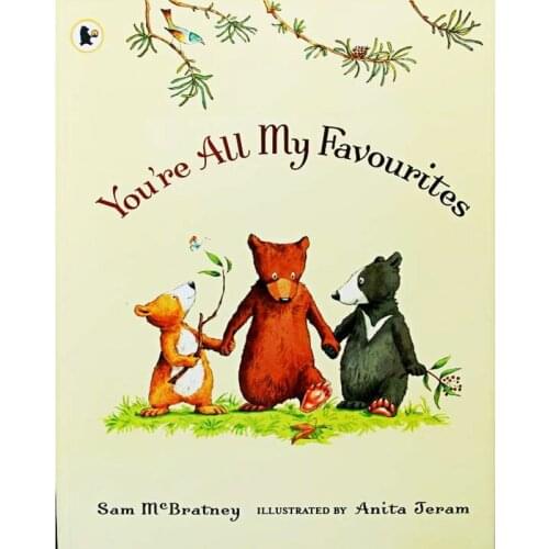You're All My Favorites By Sam McBratney Educational English Picture Book Learning Card Story Book For Baby Kids Children Gifts