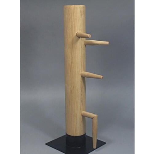 1:6 Scale Wooden Kung Fu Pile Scenary DIY Assembly for 12 Inch Action Figure