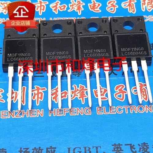 10PCS MDF11N60 TO-220F 11A 600V