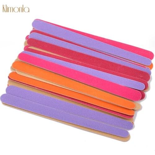 200pcs/lot Mixed Color Nail File 150/150 Grits Nail Buffing Polish Blocks Professional Nail Beauty Tools Wholesales