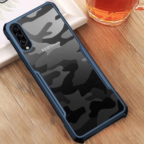 Rzants For Samsung Galaxy A50 A50S A30S M10S Case Hard [Camouflage Beetle] Shockproof Slim Crystal Clear Cover Casing