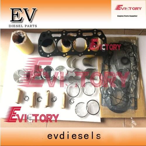 For Shibaura N843LT N843L N843T N843 overhaul rebuild kit piston ring gasket bearing