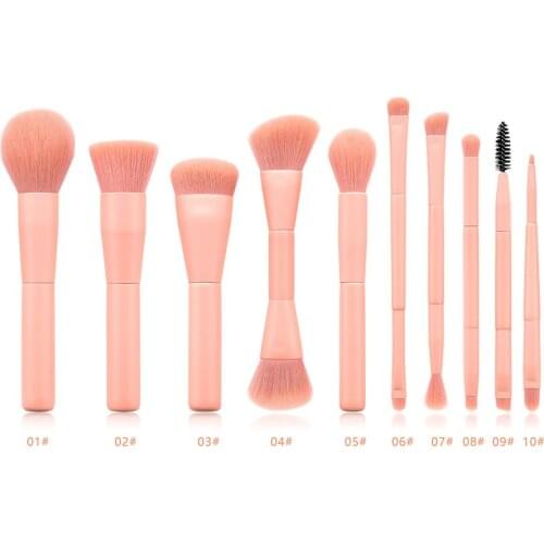 Double Ended Complexion Brush Face Concealer Powder Makeup Brush Blending Liquid Foundation Cream Cosmetics Brush