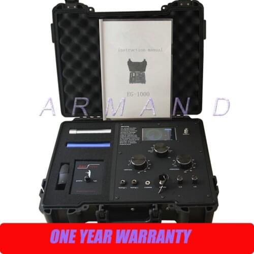 Best metal detector EG-1000 adjustment range of 0-1000-m, the depth of 50 meters
