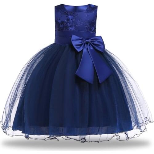 New Summer Costume Girl Princess Dresses Kids Dress For Girls Elegant Wedding Dresses Party Vestido Cerimonial 3 To 10 Years Old