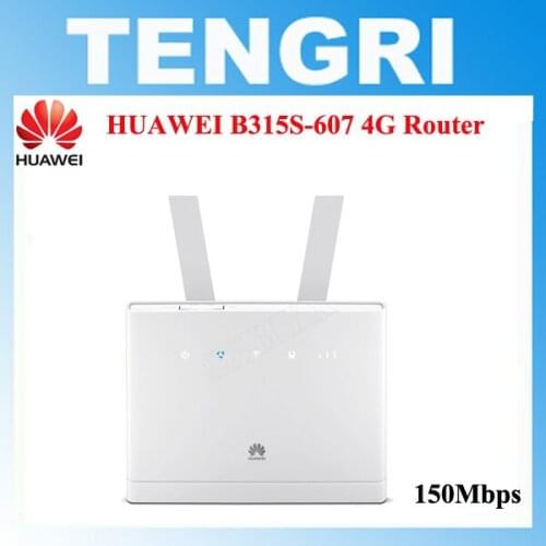 Unlocked Huawei B315 B315s-607 Cat4 150Mbps 4G LTE CPE 3G 4G wireless gateway Router up to 32 users