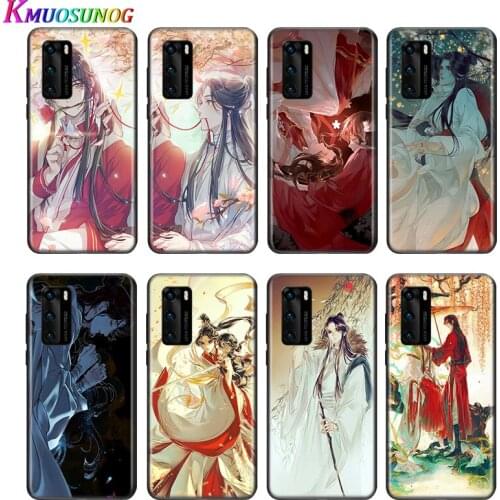 Silicone Cover Heaven Official’s Blessing For P Smart S Z Mate 40 30 20 10 Plus PRO Plus Lite 2018 2019 2020 Soft Phone Case