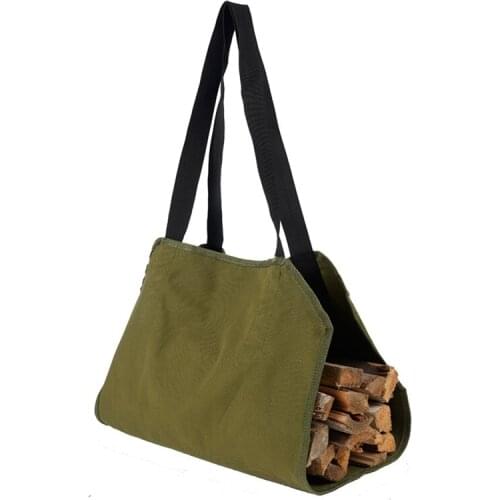 Firewood Bag Carrier,Tote Large Carrying Bag For Home,Camping, Hay Hauling,Outdoor,Fireplace Wood Carrier Bag