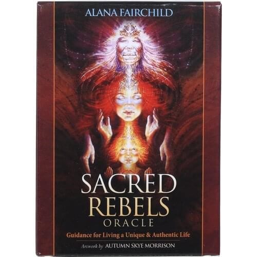 45 Pcs Oracle Tarot Cards Sacred Rebels Oracle Card Board Deck Games Palying Cards For Party Game