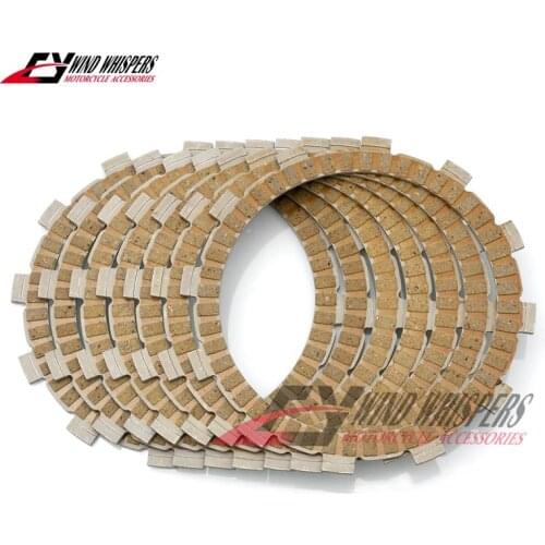 7XPCS Motorcycle paper Friction Clutch plates disc For BMW F650GS F650 F 650 GS 650GS 2001-2007