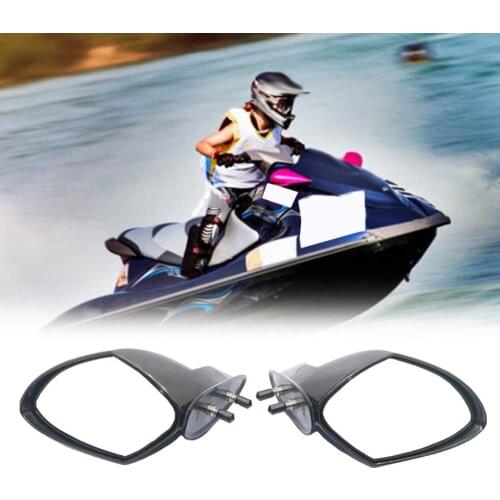Motorboat Accessories ABS Motorboat Rearview Mirror Jet Ski Mirror for Yamaha Pwc Waverunner VX 110 Deluxe Side Rear View Mirror
