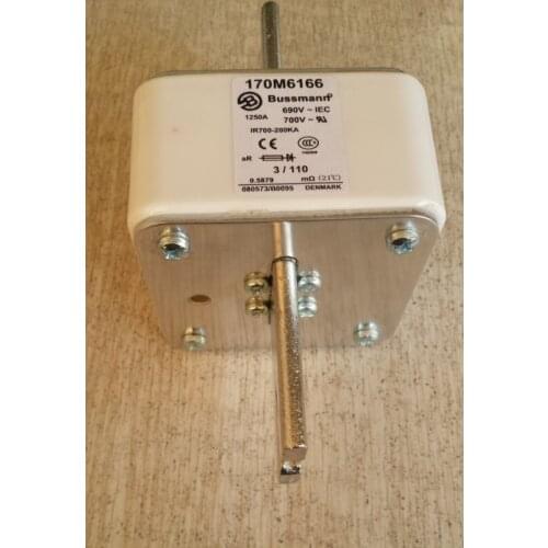 Car fuse 170M6166 1250A 690V electrical equipment for short circuit protect