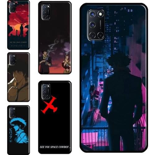 Cowboy Bebop Anime Case For OPPO A9 A5 A53 A31 2020 A52 A72 A15 A83 A91 A93 A5S Find X3 Pro Reno 2 Z Funda