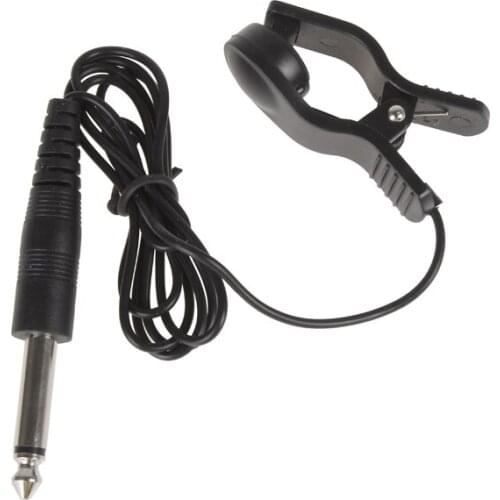 Black Portable Universal Pickup Digital Tuner Clip Metronome