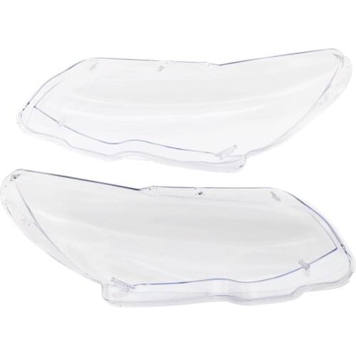 Left & Right Pair Headlight Cover Headlamp Lens Cover Replacement for B-MW E92 E93 Coupe Convertible 2010-2013