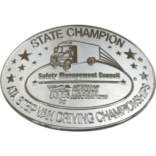 Custom Fashion Shiny Silver Plating Belt Buckle