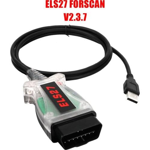 NEW V2.3.7 ELS27 Forscan Car ELM327 OBD2 Diagnostic Tool Scanner Code Reader For Mazda 3 CX5 6 Ford Focus MK2 MK3 Fiesta Lincoln
