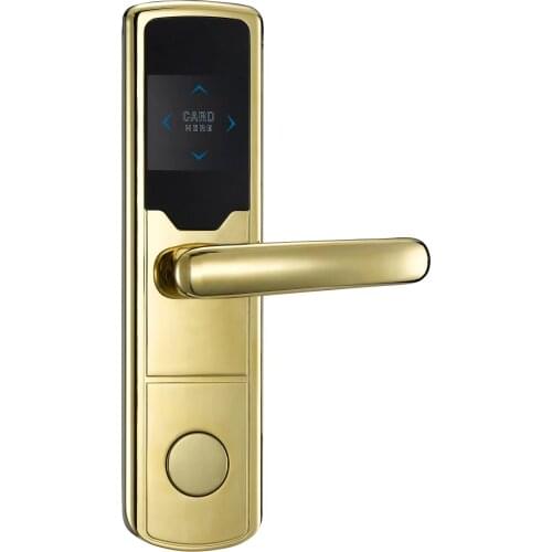 Hotel door access system digital Electric Promotion intelligent Electronic hotel key card door lock smart lock 118E-J-S1