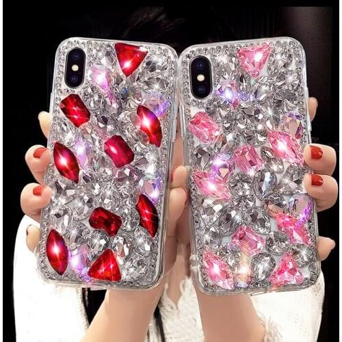 Sunjolly for Samsung Galaxy A02S Case A20 A30 A20E A50 A40 A70 A70S A60 A80 A90 A12 A10S A20S Phone Case Diamond Cover coque