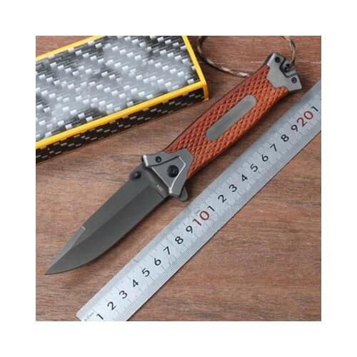 Tactical Folding Hunting Flipper Knife Damascus Pattern Survival Combat Pocket Multi Knives Camping Outdoor Rescue Knife Tools