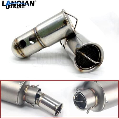 Universal 51mm DB Killer for Motorcycle Exhaust Muffler DB killer Silencer Noise Sound Eliminator For Scooter Sport Street Bike