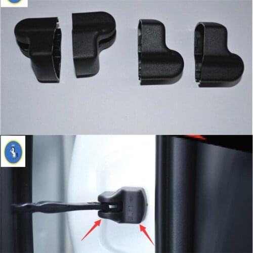 Yimaautotrims Auto Accessory Inner Door Stop Rust Waterproof Protector Cover Trim Plastic For Lexus RX200T RX450H 2016 - 2019