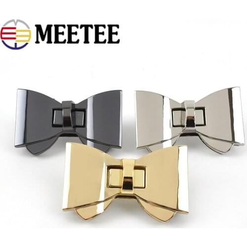 2/4pcs Handbag Bag Locks Buckles Fashion Twist Turn Lock for DIY Replacement Bags Purse Snaps Clasp Closure Accessories BF180