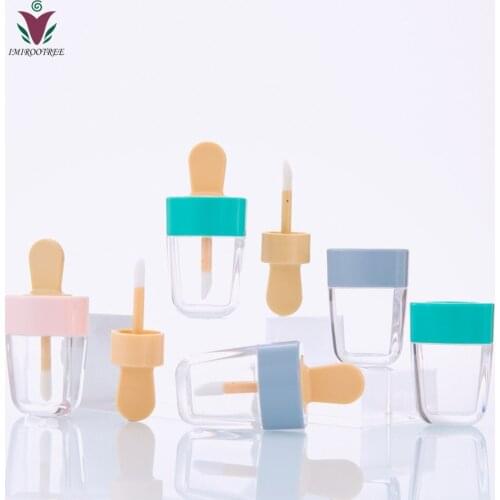 12pcs 3.9ml Ice Cream Lip Gloss Empty Bottle for Lip Gloss and Eyelash Growth Oil of Lip Gloss and Lip Balm