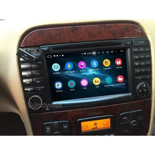 Android 10 car dvd gps player for Mercedes benz S class W220 S280 S320 S350 S400 S430 S500 gps Navi audio stereo head uint wifi