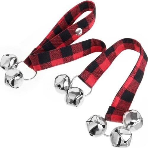 Dog Doorbells With Rope Premium Quality Training Great Dog Bells Adjustable Door Bell Pet Dog Training Supplies