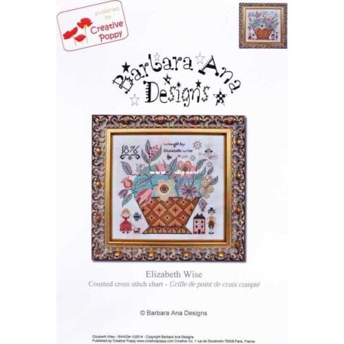 Hot Embroidery Flowers Basket Hobbyware Pattern Maker Cross Stitch Software with 100% Cotton Floss &Free Shipping for Wall Decor