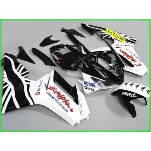 Customized Fairing kit for Triumph Daytona 675 05 06 07 08 Daytona675 2005 2006 2007 2008 white black Fairings set+7gifts DT24