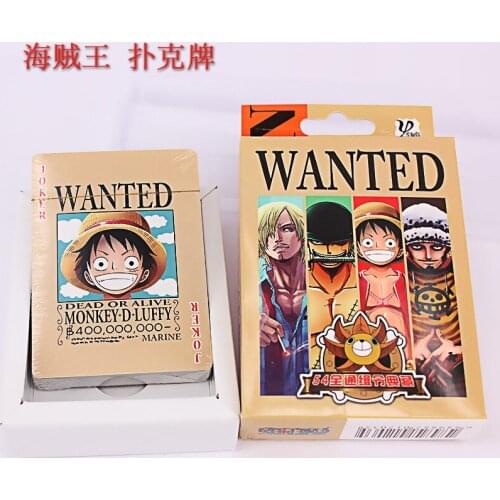 Anime piece Poker Cards Board Game Cards With Box anime toy